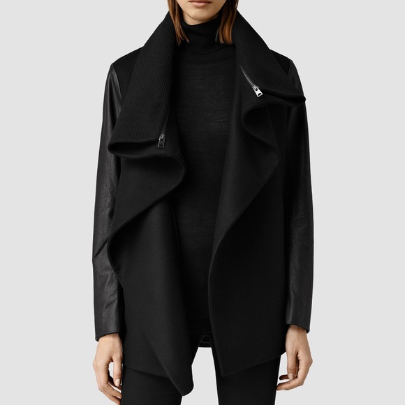 all saints wrap coat